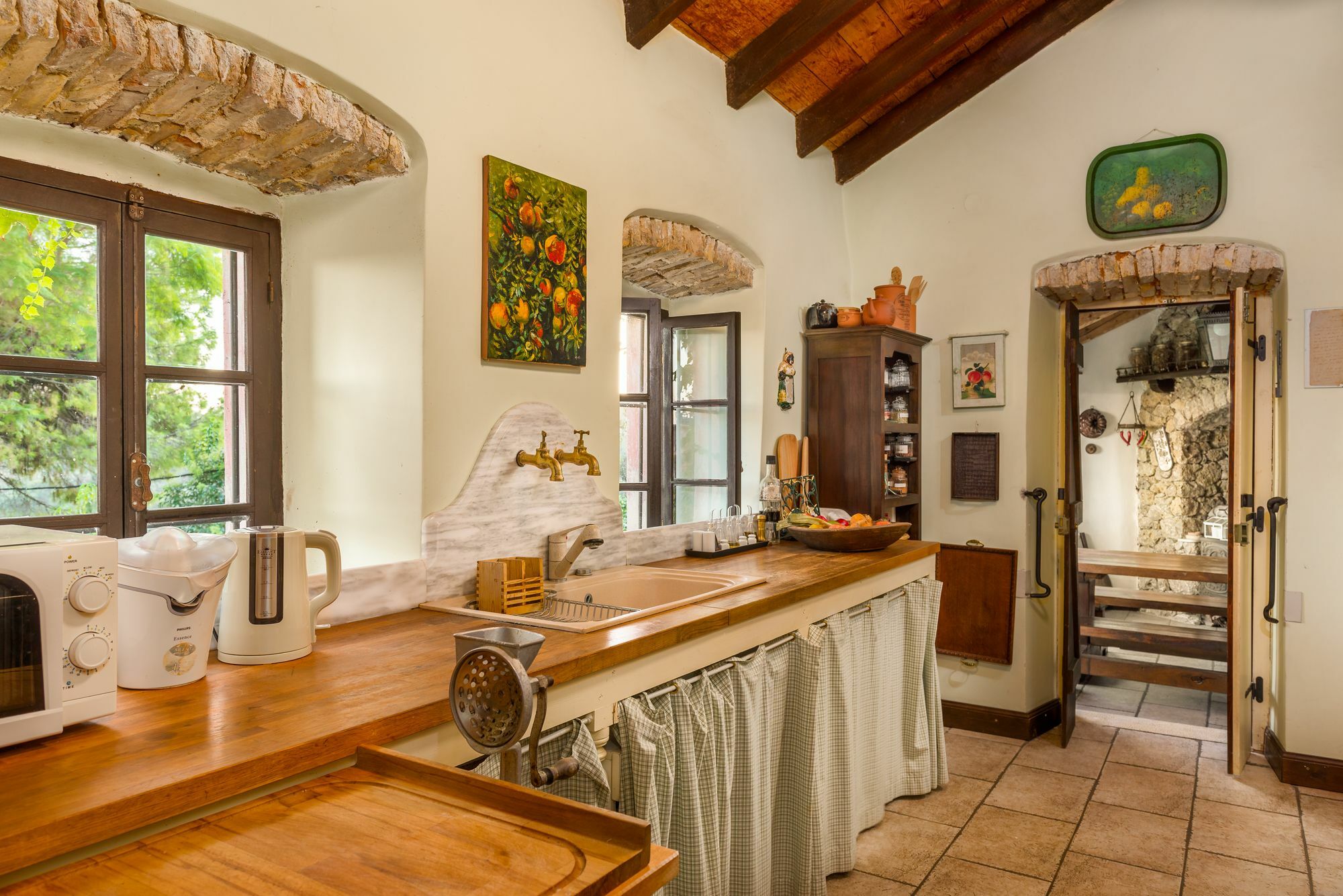Villa Domenicale Agios Markos Luaran gambar
