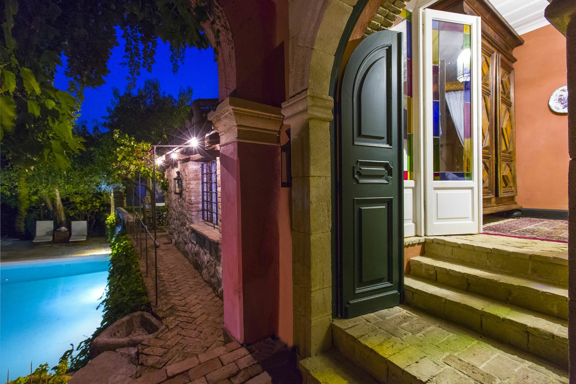 Villa Domenicale Agios Markos Luaran gambar